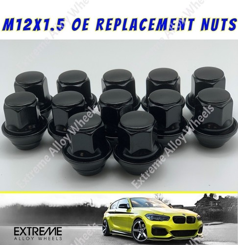 Black alloy wheel nuts for - alloy,