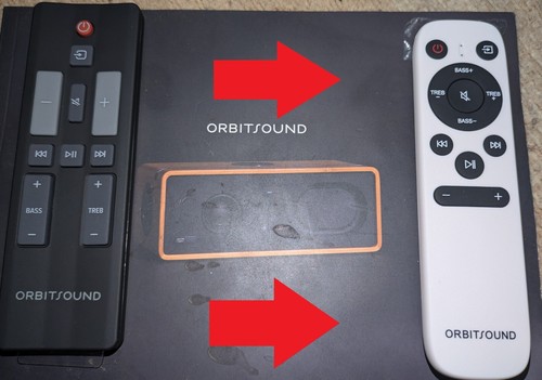 Orbitsound remote white - orbitsound,