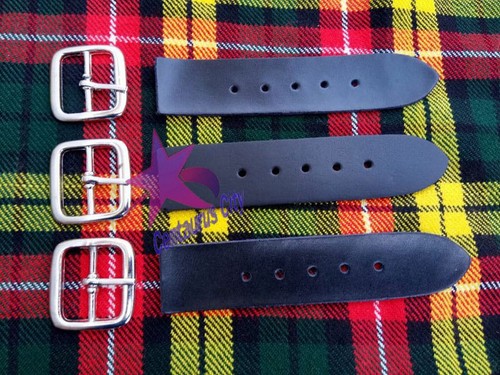 Kilt straps and buckle - cc,