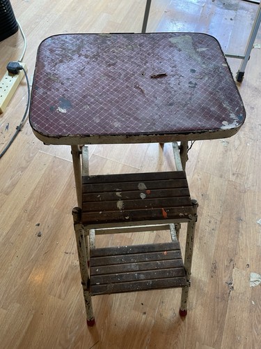 Vintage step stool - vintage,