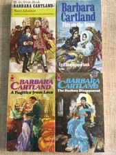 Barbara Cartland Romance Book Bundle 4 x Paperback