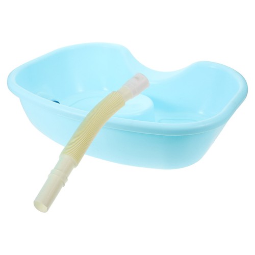 Reusable bedside shampoo - shampoo, basin
