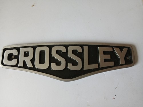 Crossley lorry badge vintage - lorry, badge.vintage