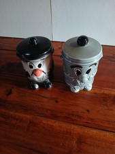 Vintage Dusty Bin Money box 1980’s Original 321 Ceramic 