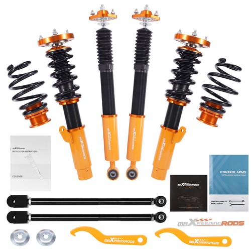 Full coilovers control arms - +,