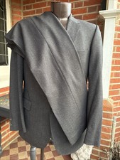 Gieves & Hawkes Grey Fleck 2 Piece Suit Size 44L Waist 38 Inside Leg 33