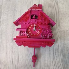 Cuckoo Clock Classic Pendulum Wall Hanging Bird Wall Clock Home Decor Gifts Rare