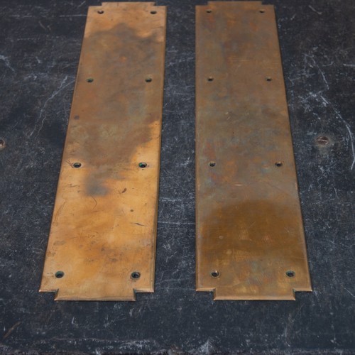 Pair large brass - pair,