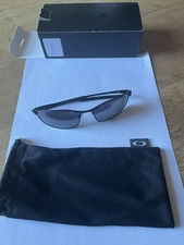 Oakley Whisker Prizm Sunglasses Black Polarised Lenses, Satin Black Frame