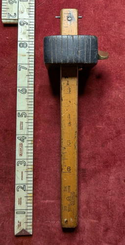 Vintage stanley mortice gauge - vintage,