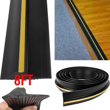 8ft Garage Threshold Weather Door Rubber Seal Strap Floor Seal PVC Rubber Strip
