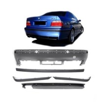 BMW E36 M3 STYLE LOOK REAR BUMPER KIT & DIFFUSER MOULDINGS 2DR 4DR