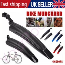 2Pcs Mountain Bike Mudguards MTB Bicycle Mud Guard Tire Fender Front Rear Set-