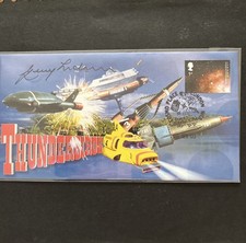 STAMPS -THUNDERBIRDS LTD EDITION FDC - SIGNED BY GERRY ANDERSON - FINE ITEM
