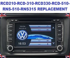 SAT NAV BLUETOOTH HD SD DVD CD FOR VW RNS-510-RNS310-RCD-210-RCD-310-RCD510