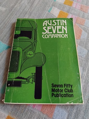 Austin seven companion - companion, book