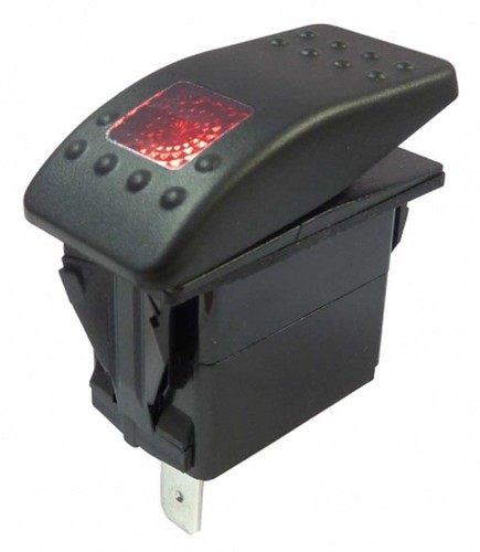 12v 24v waterproof off red - waterproof, on/off