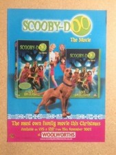 SCOOBY DOO "Ex-Scrapbook" Original Vintage Magazine Advert / Poster (R22)