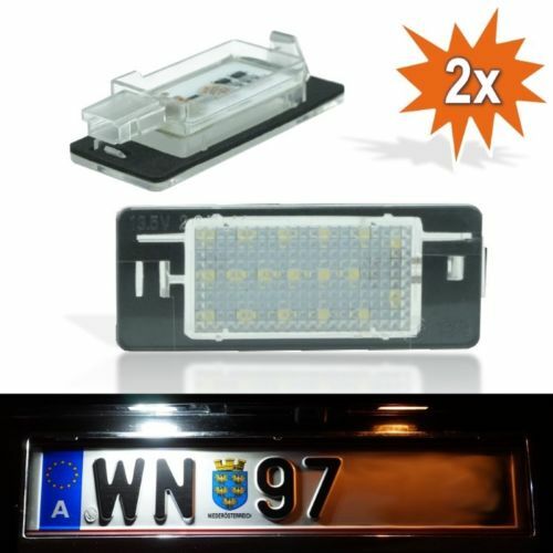 Led license plate light - plate, for