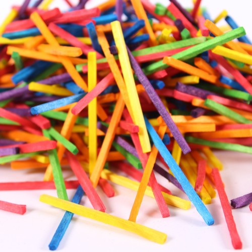 Coloured matchsticks matches - coloured,