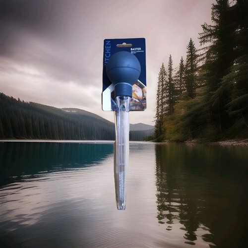Turkey baster with cleaning - baster,