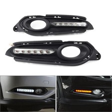 Left Right Daytime Running Lights DRL Turn Signal Light For Honda HR-V 2016-2018