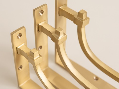 Satin brass vintage - satin,