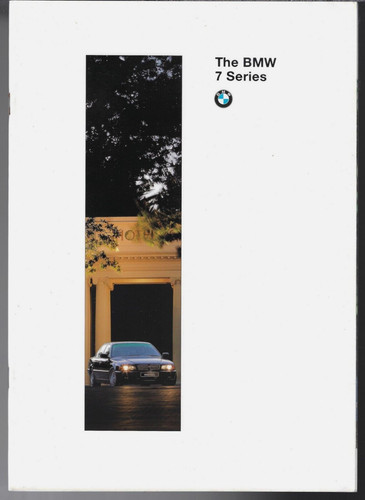 Bmw series e38 1996 japanese - 7-series,