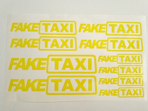 Set fake taxi black - set,