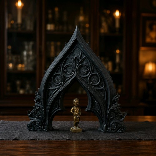 Medieval gothic arch - arch, ornate