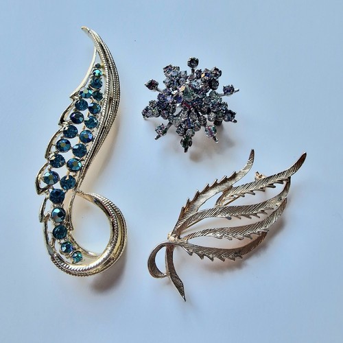 Vintage joblot brooches - vintage,