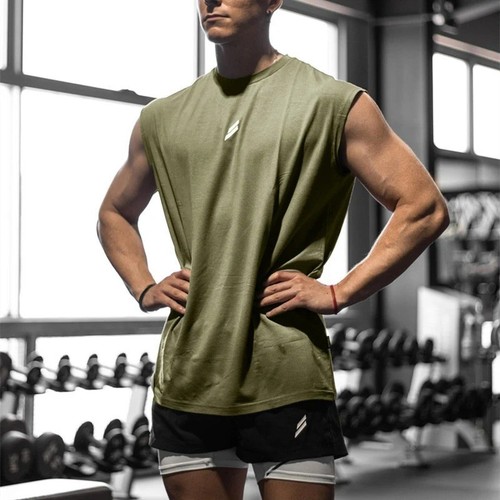 Mens gym tank top - mens, dry