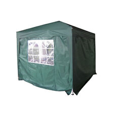 Wild Garden Green Side Walls FOR 2.5m Easy Up / Pop Up Square Gazebo - 2 Pack