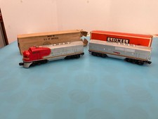 LIONEL POSTWAR O GAUGE #2243P DIESEL & #2243C B UNIT in ORIGINAL BOXES 1950's