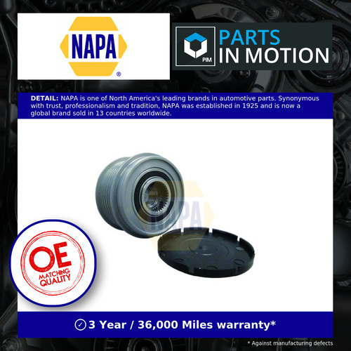 Overrunning alternator pulley - overrunning,