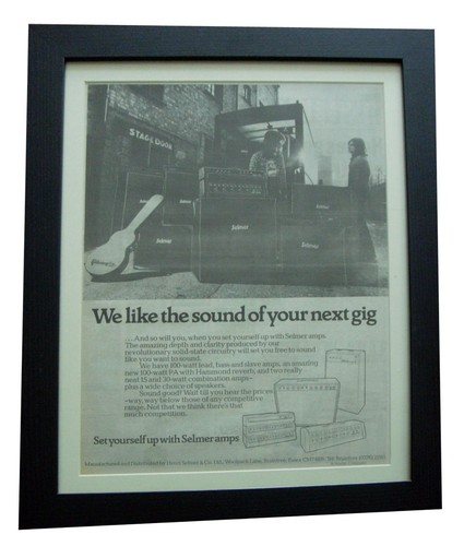 Selmer amps poster - selmer, amps+poster+ad+classic