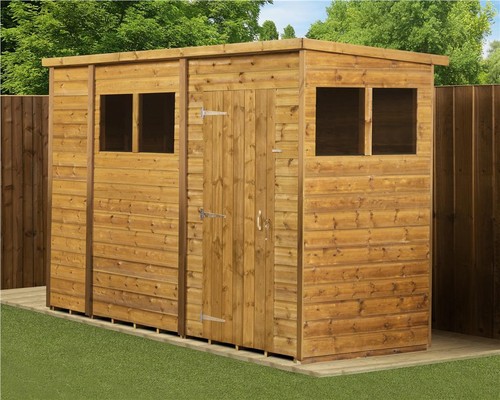 Empire pent garden shed wooden - pent,