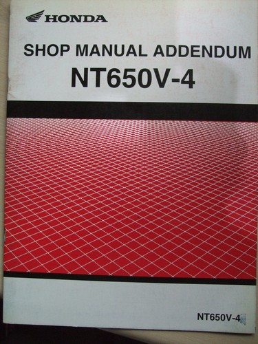 Honda nt650v deauville 2003 - honda,