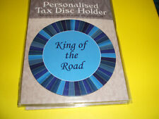 TAX DISC  HOLDER..( MAGNETIC )......KING OF THE ROAD ........( NEW )