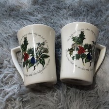 2 x Portmeirion The Holly and