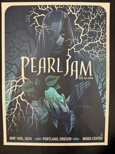 Pearl jam portland 2024 poster - jam,