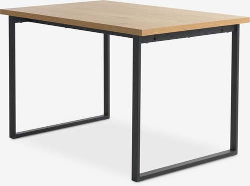 Pair metal table - 28'',