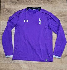 TOTTENHAM HOTSPUR 2015/2016 Under Armour Coldgear TRAINING FOOTBALL TOP Size L 