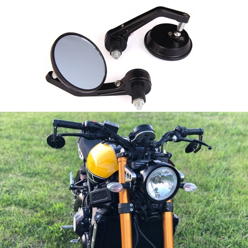 Motorcycle round handle - round, 7/8"