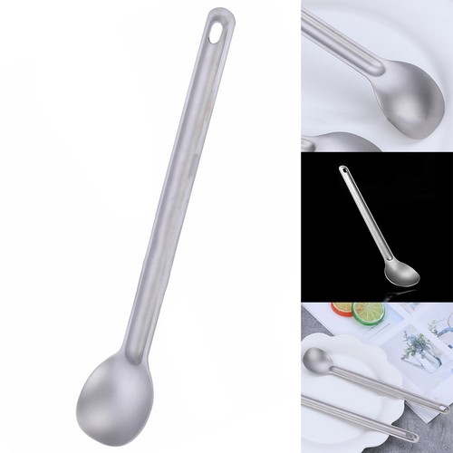 Ergonomic long handled spoon - long,