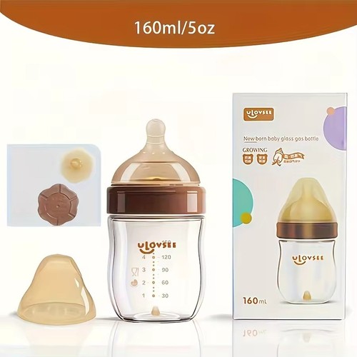 Glass wide 160ml - 160ml, anti-colic