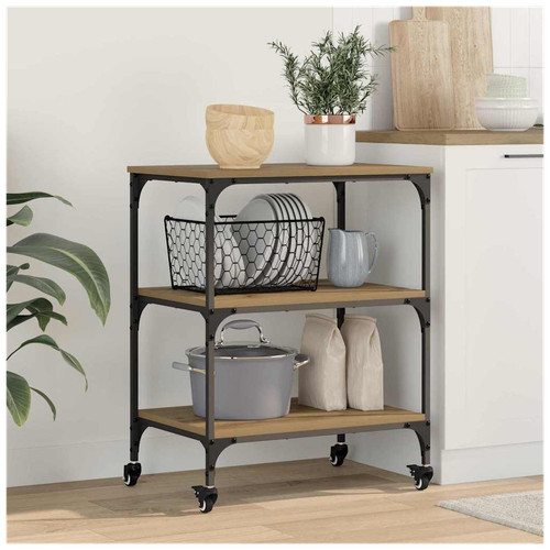Wooden kitchen trolley artisan - kitchen,
