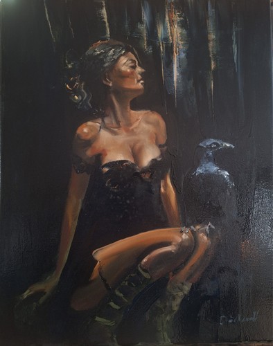 Original oil painting oil