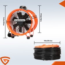 Portable industrial ventilator - industrial,