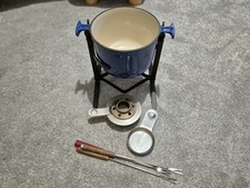 Le Creuset Fondue Set Navy